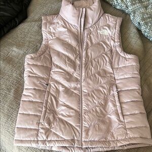 The North Face Pink Puffer Vest